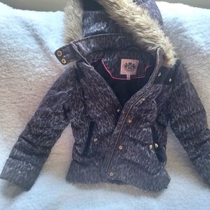 Juicy Coture little girls winter coat, size M